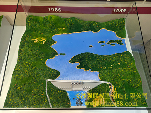 土石壩模型 土石壩模型